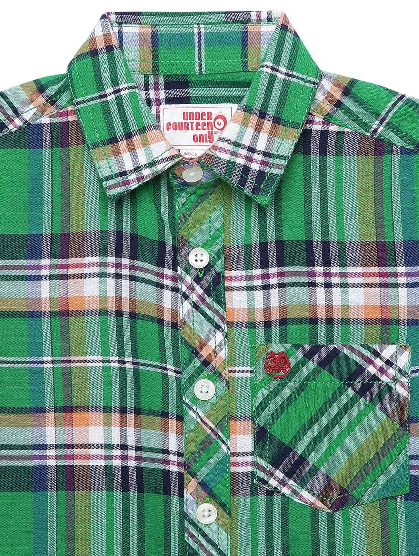 boys collared long sleeve regular fit shirt - 22070836 - Standard Image - 4