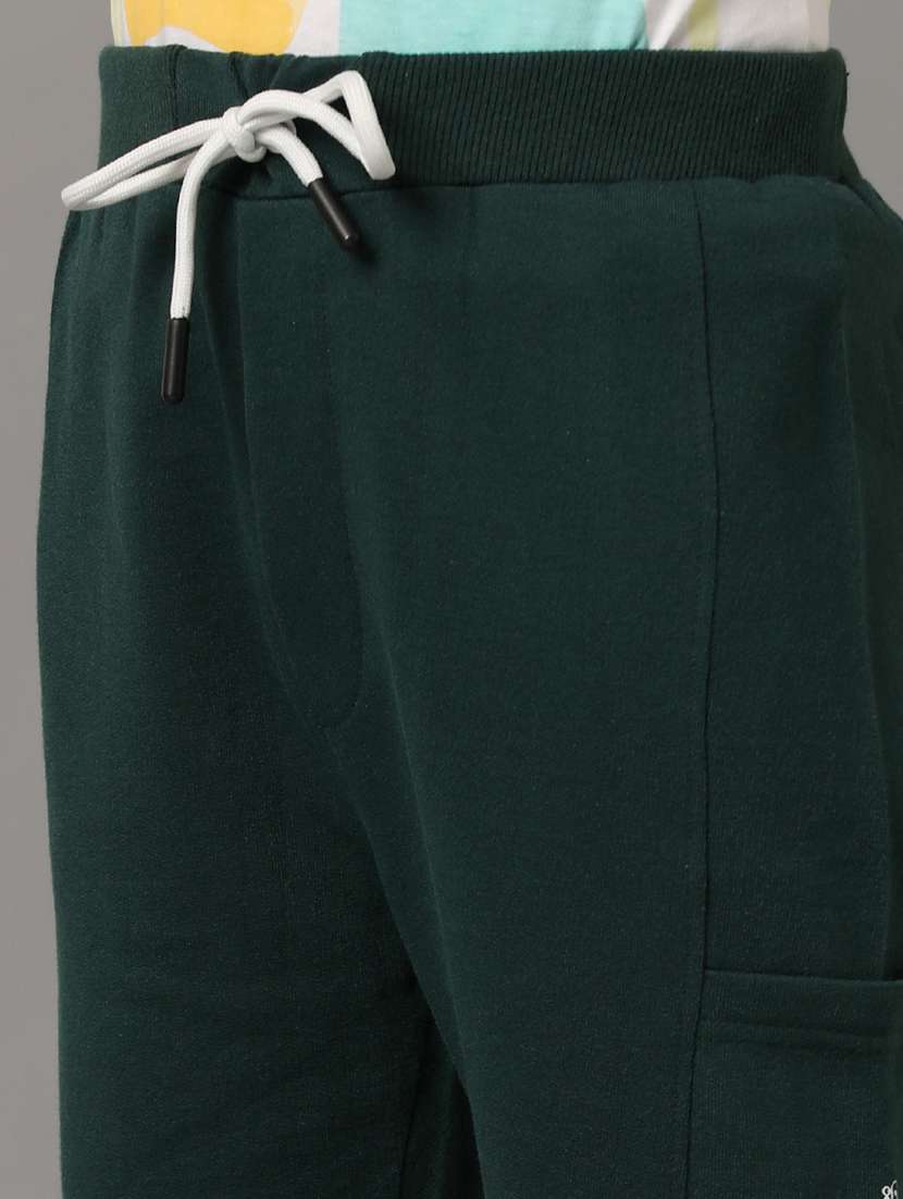 boys solid mid rise regular fit shorts  - 22070873 -  Standard Image - 4