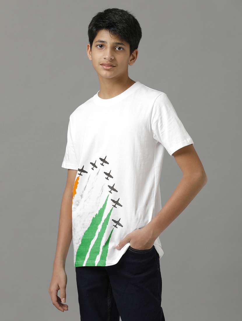boys printed short sleeve regular fit t-shirt - 22070931 -  Standard Image - 1