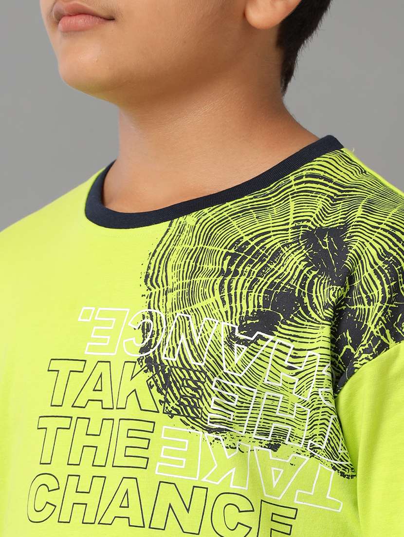 boys printed short sleeve regular fit t-shirt - 22070948 - Standard Image - 4
