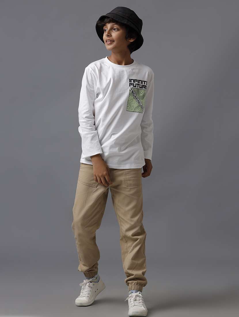 boys printed long sleeve regular fit t-shirt - 22070949 -  Standard Image - 1