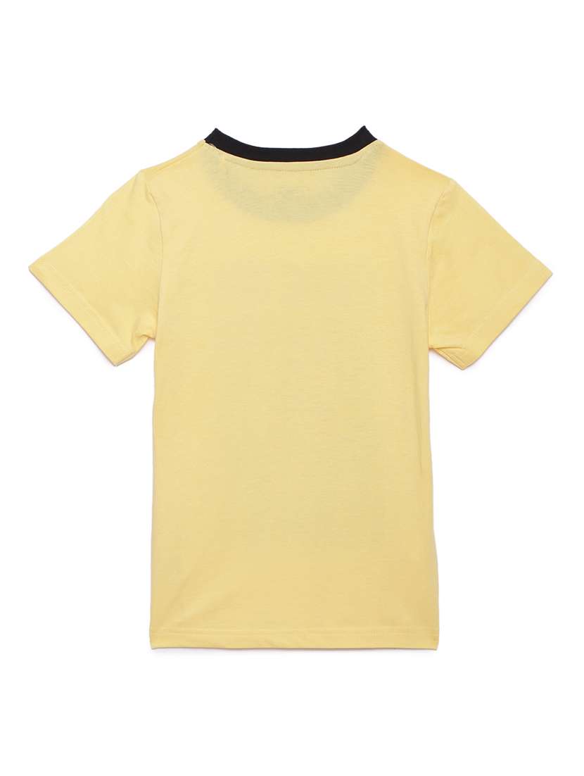 boys printed short sleeve regular fit t-shirt - 22070955 - Standard Image - 1