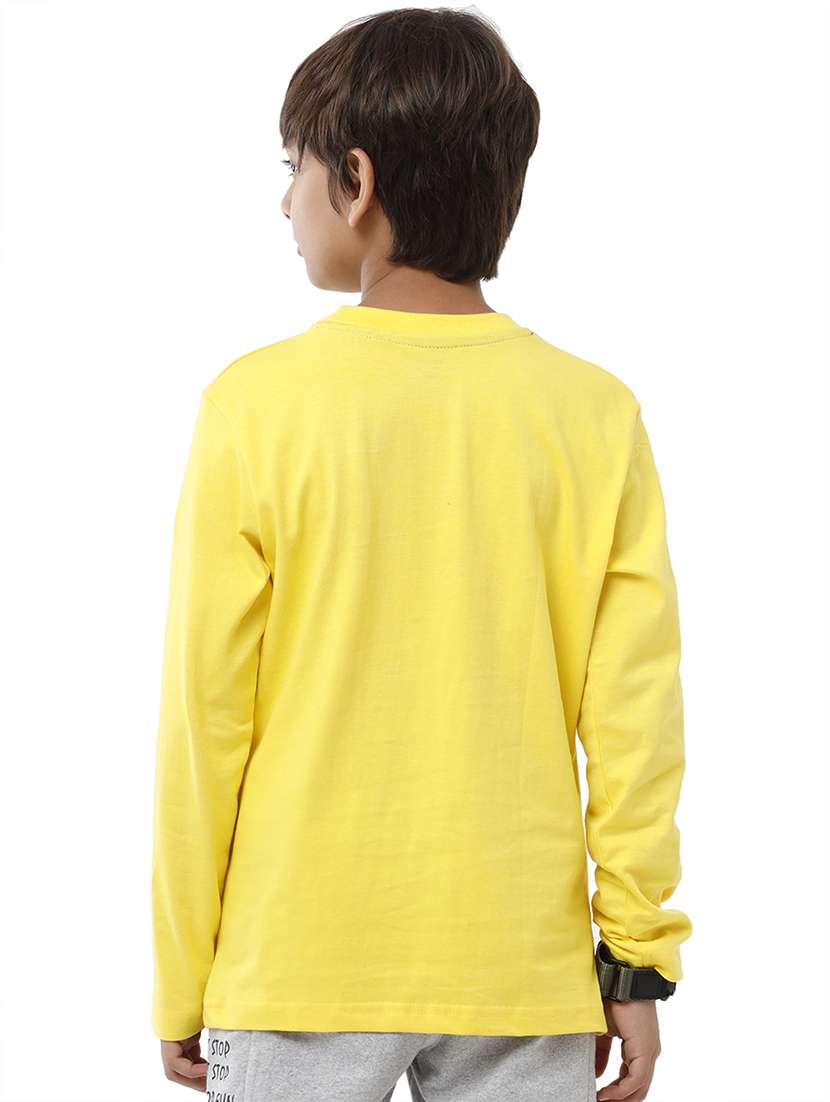 boys printed long sleeve regular fit t-shirt - 22070958 -  Standard Image - 1