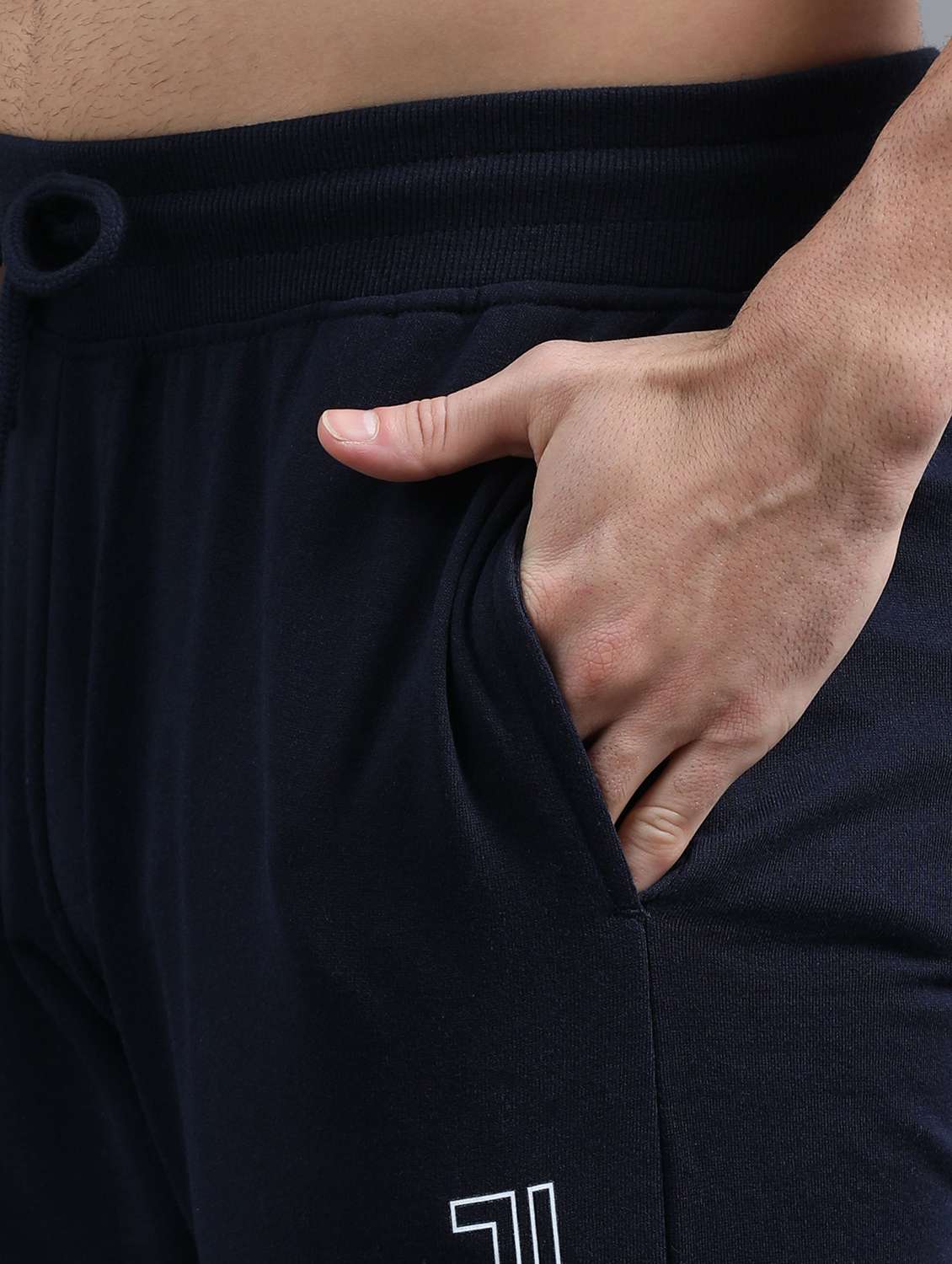 men placement print mid rise regular fit jogger - 22070963 -  Standard Image - 4