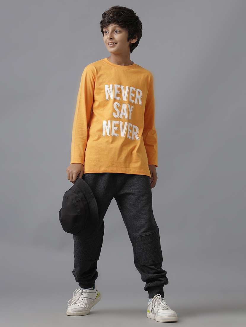 boys printed long sleeve regular fit t-shirt - 22070978 -  Standard Image - 4