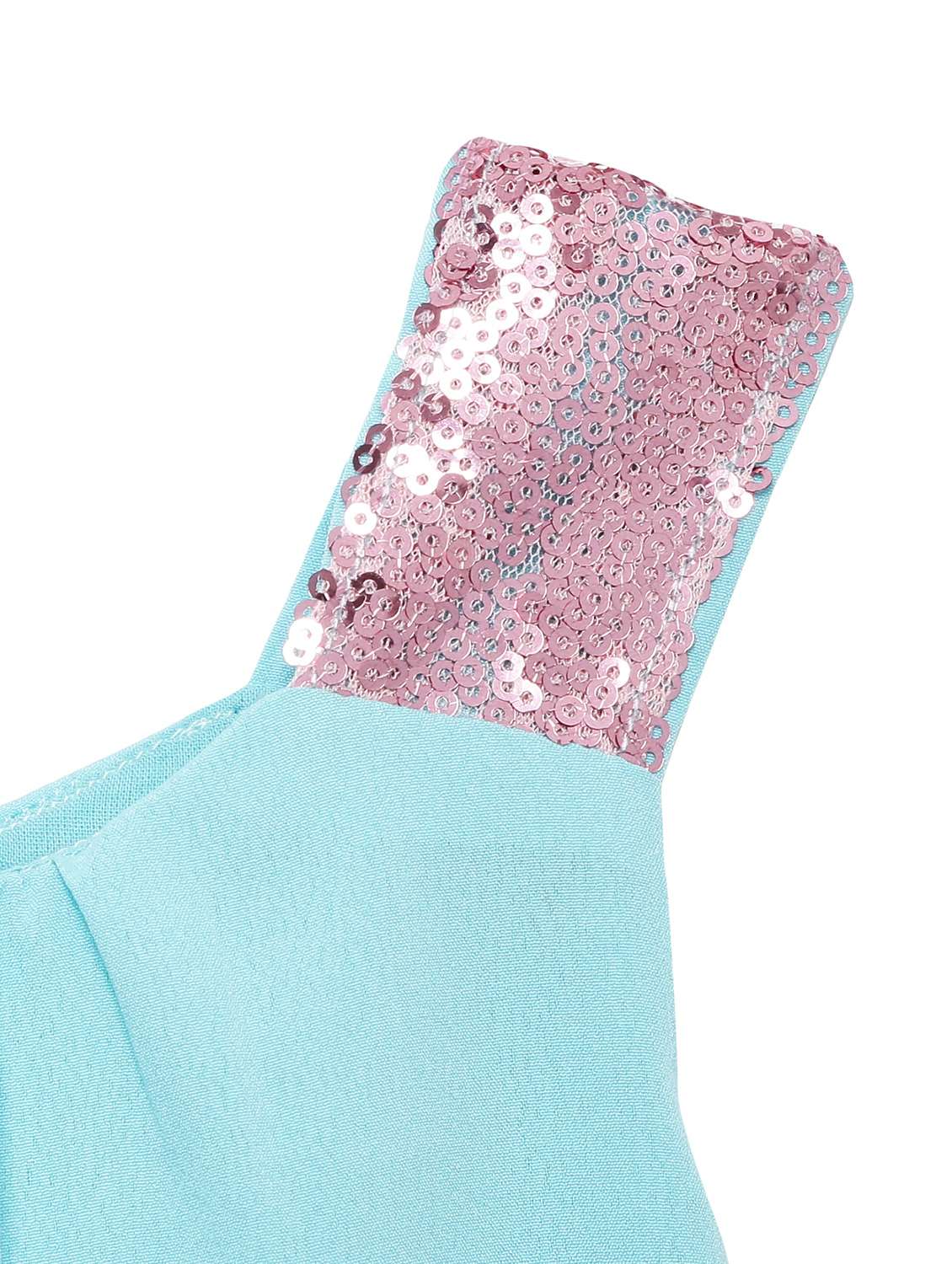 girls sequined sleeveless a-line dress - 22071160 - Standard Image - 4