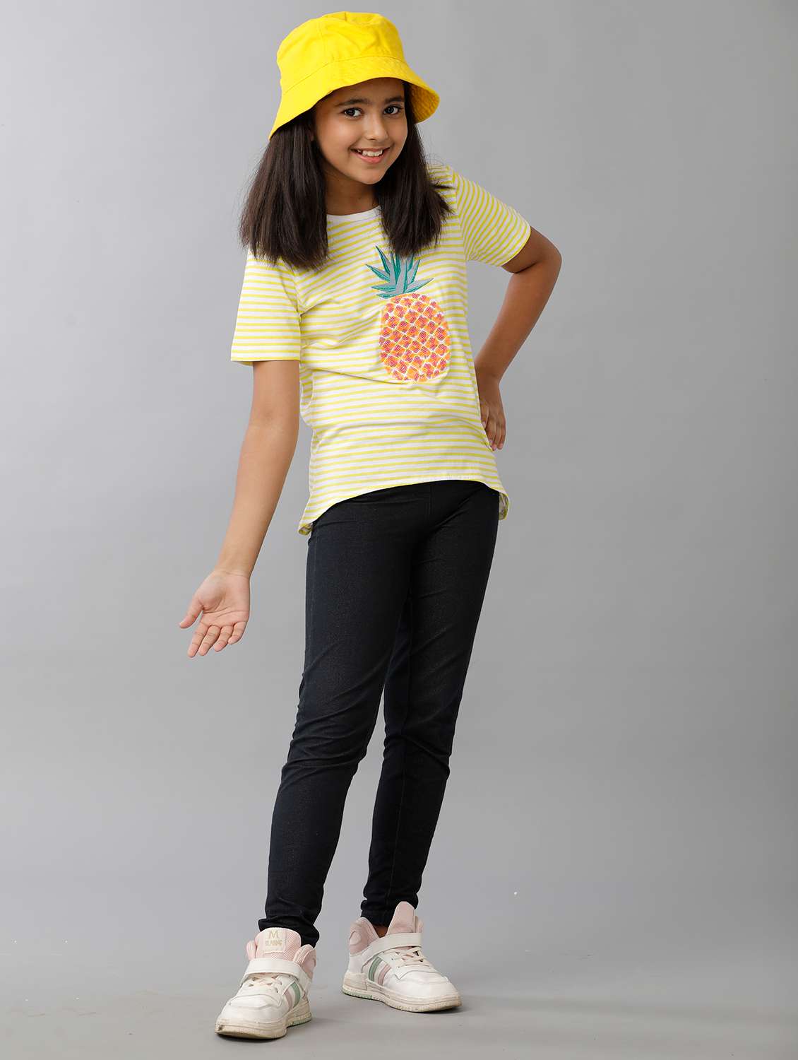 Girls Printed Short Sleeve Regular Fit Tee - 22071396 -  Standard Image - 4