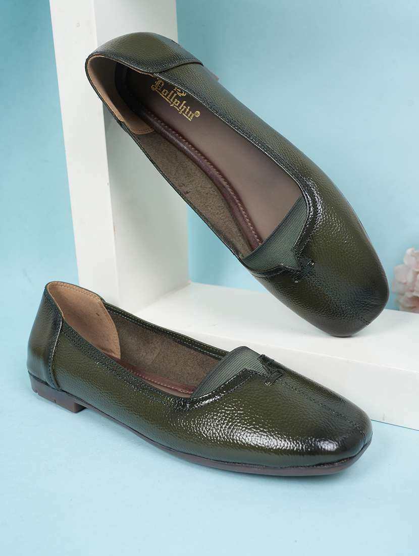 women green slip on ballerina
