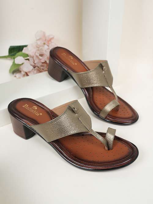 women grey one toe sandal - 22072135 - Standard Image - 0