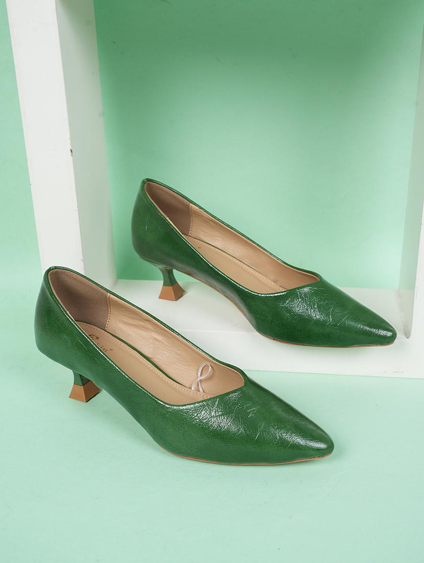 women green slip on pump - 22072141 - Zoom Image - 0