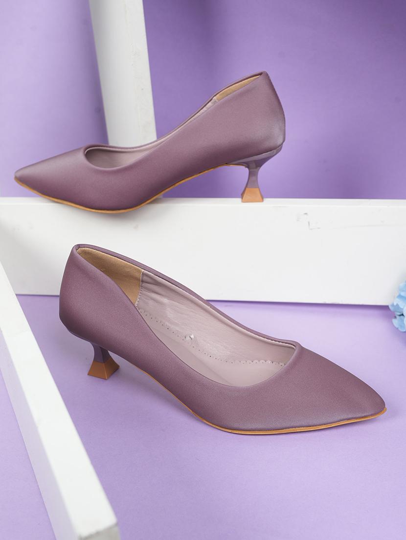 women purple slip on pump - 22072151 -  Zoom Image - 0
