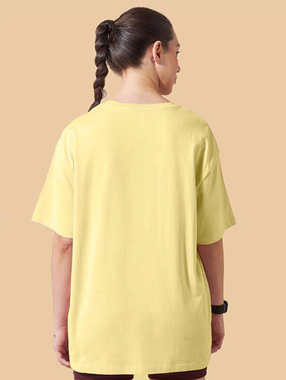 women pack of 2 solid oversized t-shirt - 22072738 - Standard Image - 1
