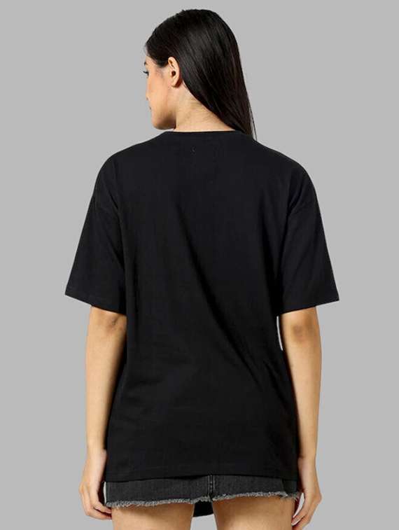 women pack of 2 solid oversized t-shirt - 22072743 - Standard Image - 1