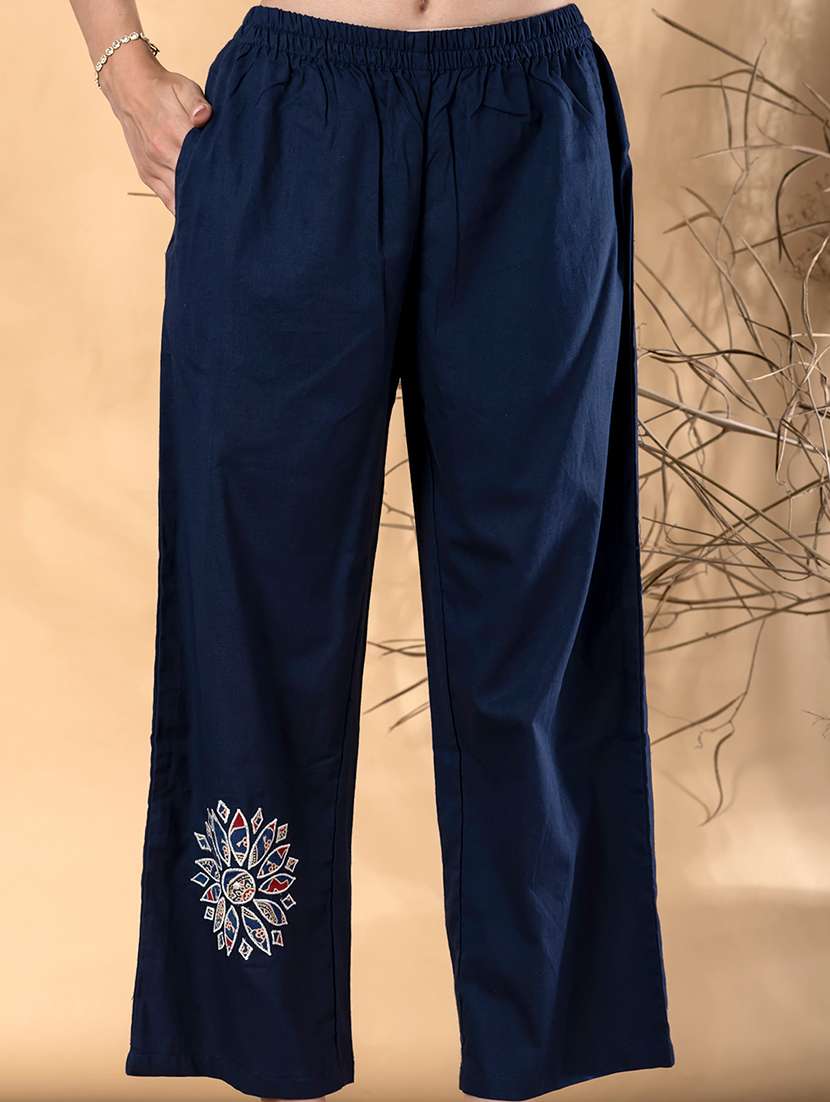 women three quarter sleeve ethnic co-ord set - 22072956 - Standard Image - 4