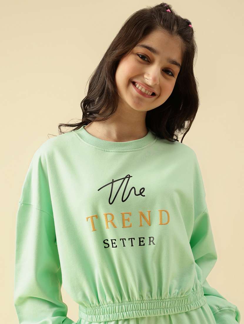 girls printed active wear co-ord set - 22073271 - Standard Image - 4