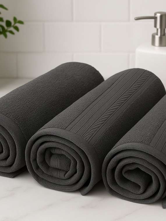 dolla pack of 3 soft high absorben & comfortable hand towel  - 22073859 -  Standard Image - 1