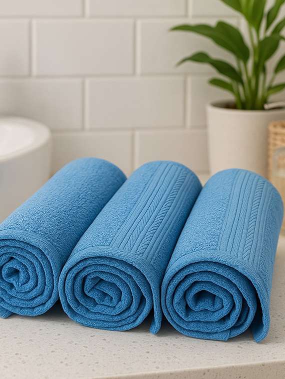 dolla pack of 6 soft high absorben & comfortable hand towel  - 22073878 -  Standard Image - 1