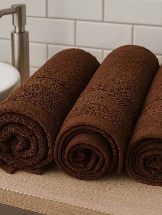 dolla pack of 6 soft high absorben & comfortable hand towel  - 22073881 -  Standard Image - 1