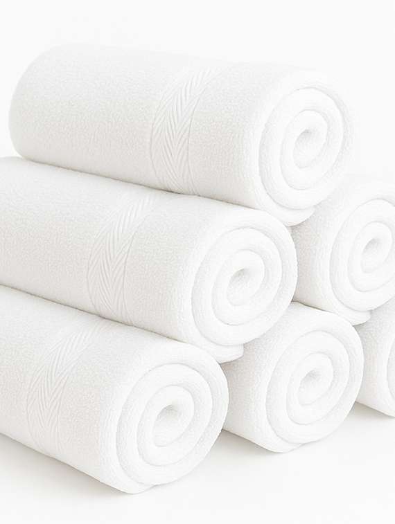 dolla pack of 6 soft high absorben & comfortable hand towel  - 22073886 -  Standard Image - 1