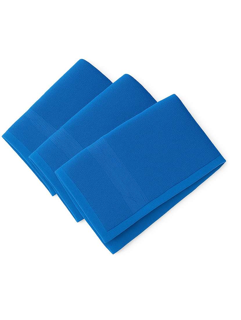 dollar 100% cotton soft, high absorben & comfortable face towel 30 x 30 cm face towel (pack of 3) - 22073902 -  Standard Image - 1