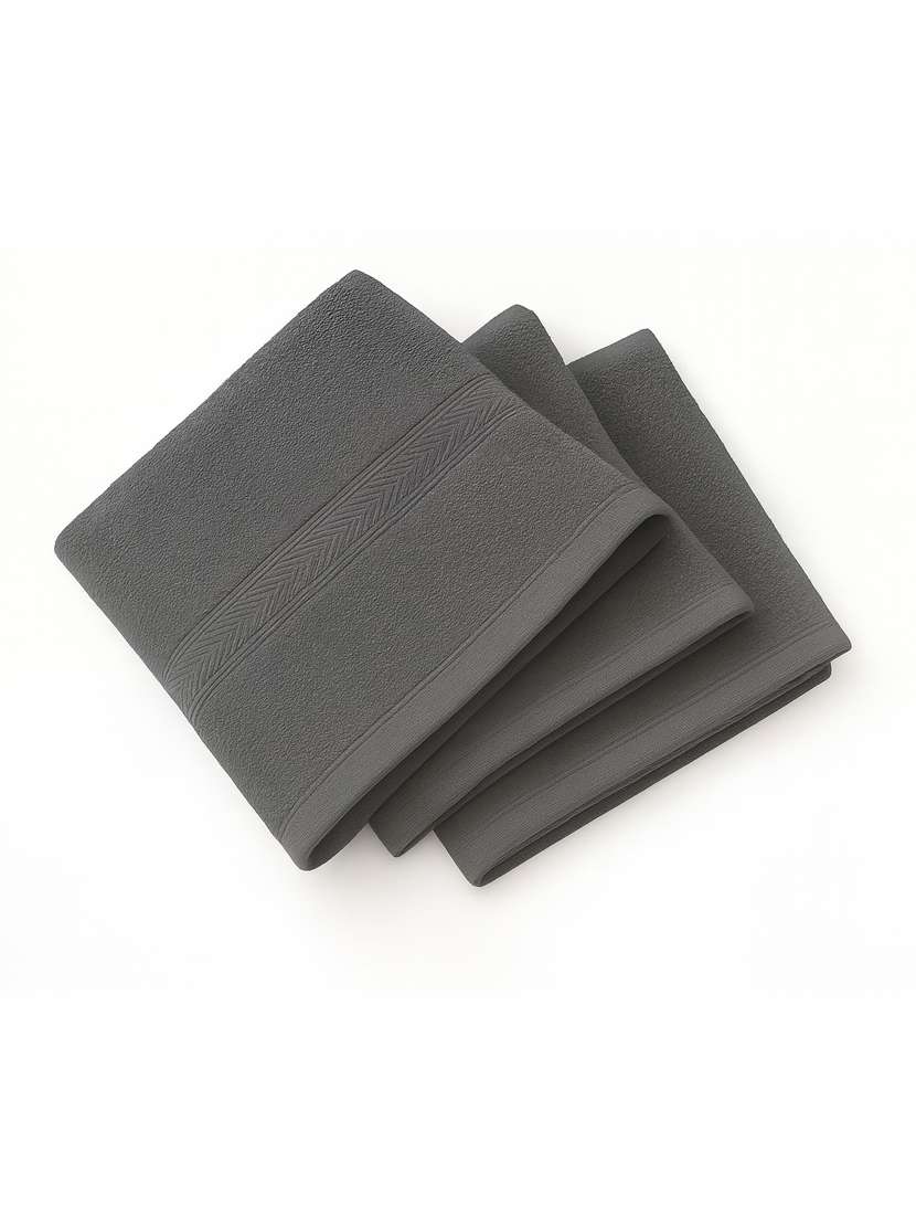 dollar 100% cotton soft, high absorben & comfortable face towel 30 x 30 cm face towel (pack of 3) - 22073907 -  Standard Image - 1