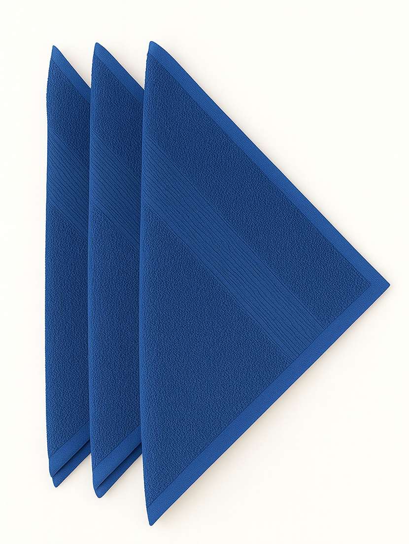 dollar 100% cotton soft, high absorben & comfortable face towel 30 x 30 cm face towel (pack of 6) - 22073916 -  Standard Image - 4