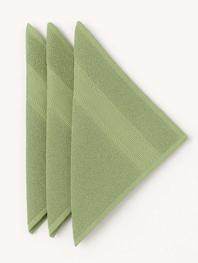 dollar 100% cotton soft, high absorben & comfortable face towel 30 x 30 cm face towel (pack of 6) - 22073920 -  Standard Image - 4