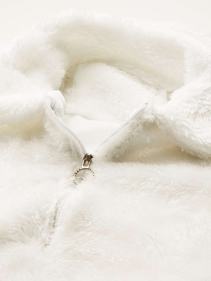 women solid long sleeve sweatshirt - 22074097 -  Standard Image - 4