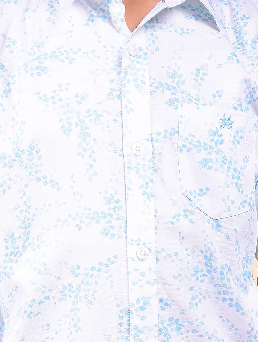 boys printed long sleeve casual shirt - 22074351 -  Standard Image - 4