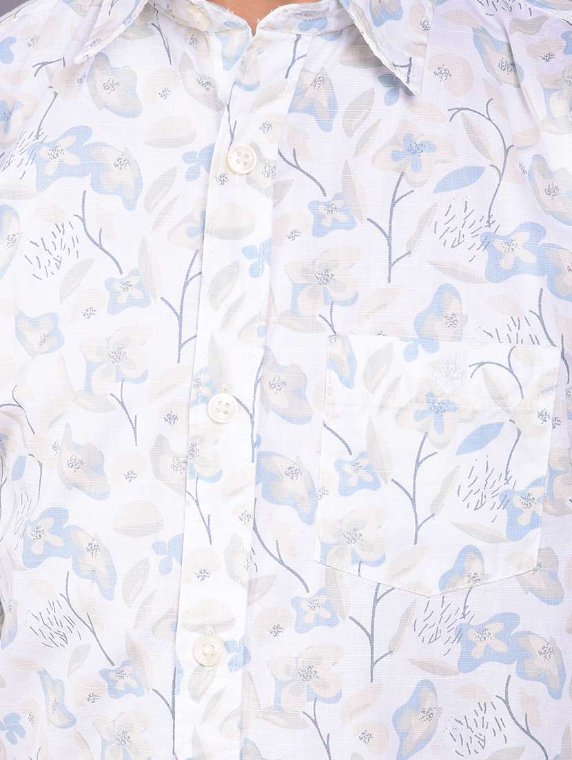 boys floral printed long sleeve casual shirt - 22074367 -  Standard Image - 4