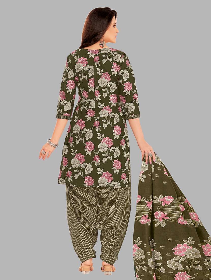 women floral printed unstitched salwar suit set - 22074708 -  Standard Image - 1