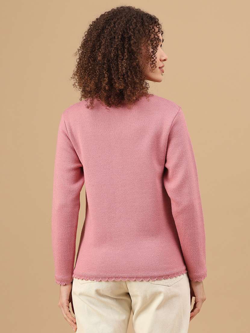 women solid long sleeve cardigan - 22074787 -  Standard Image - 4