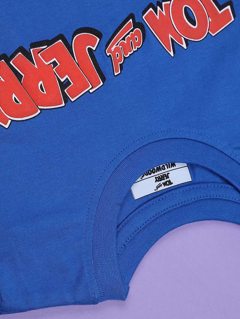 boys printed short sleeves regular fit t-shirt - 22074889 -  Standard Image - 4