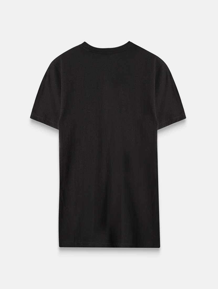 men chest print short sleeve regular fit t-shirt - 22076319 -  Standard Image - 1