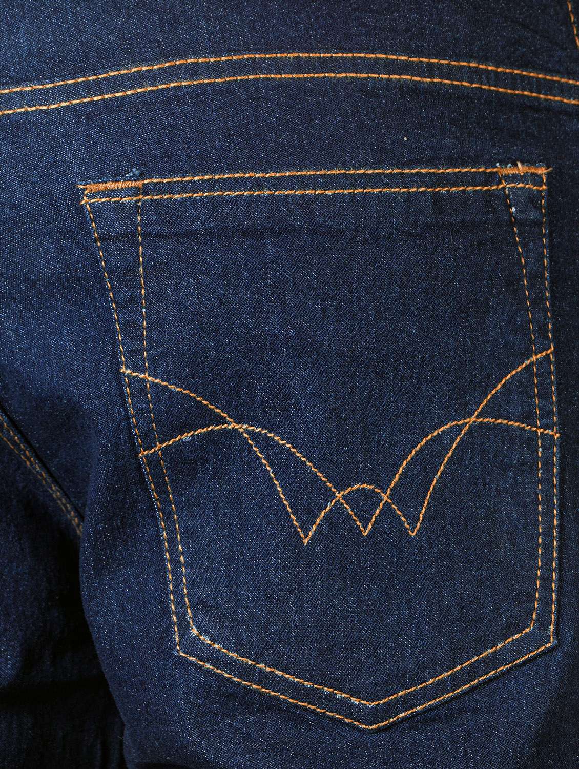 men plain mid rise full length jeans - 22076419 -  Standard Image - 4