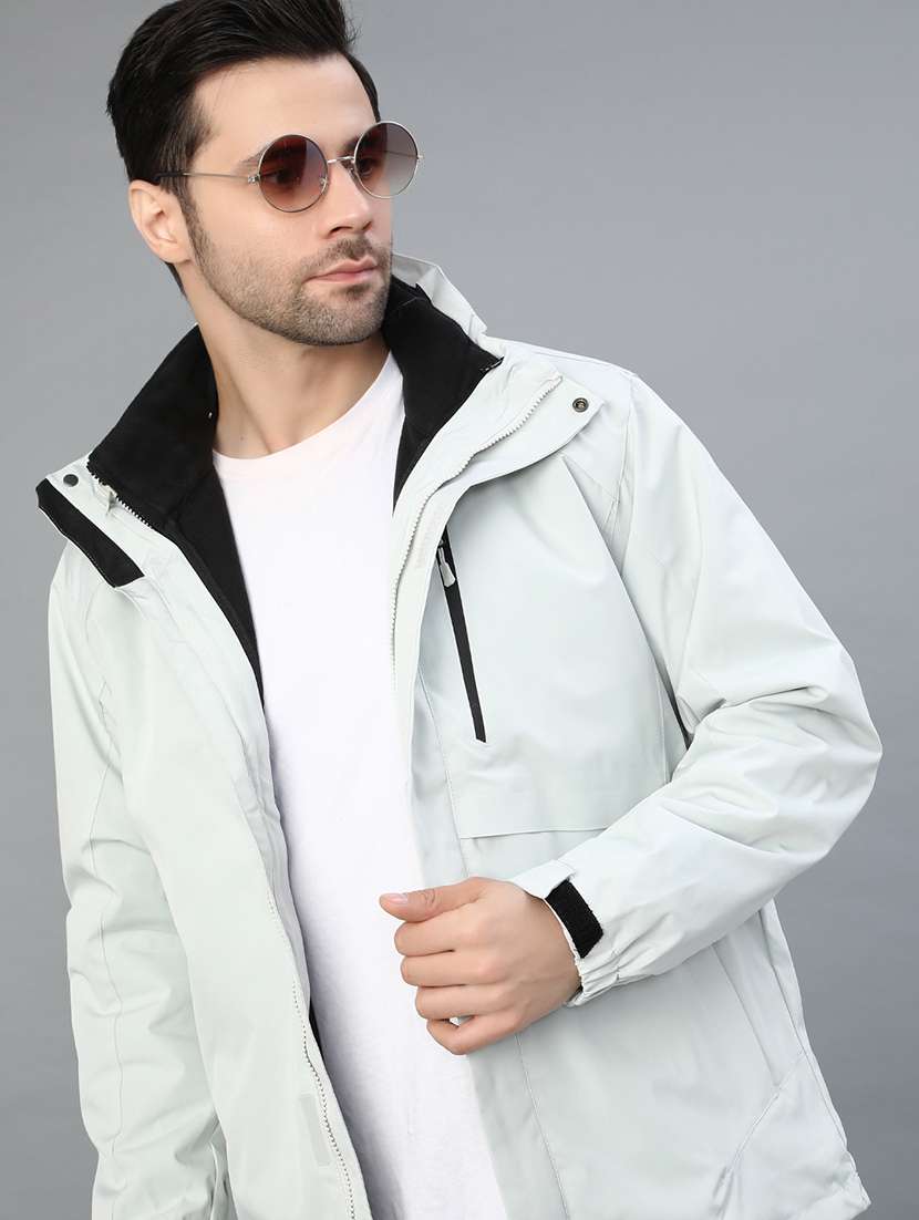 men solid long sleeve lightweight bomber jacket - 22077595 -  Standard Image - 1