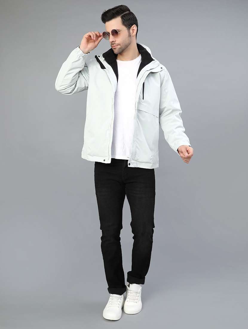 men solid long sleeve lightweight bomber jacket - 22077595 -  Standard Image - 4