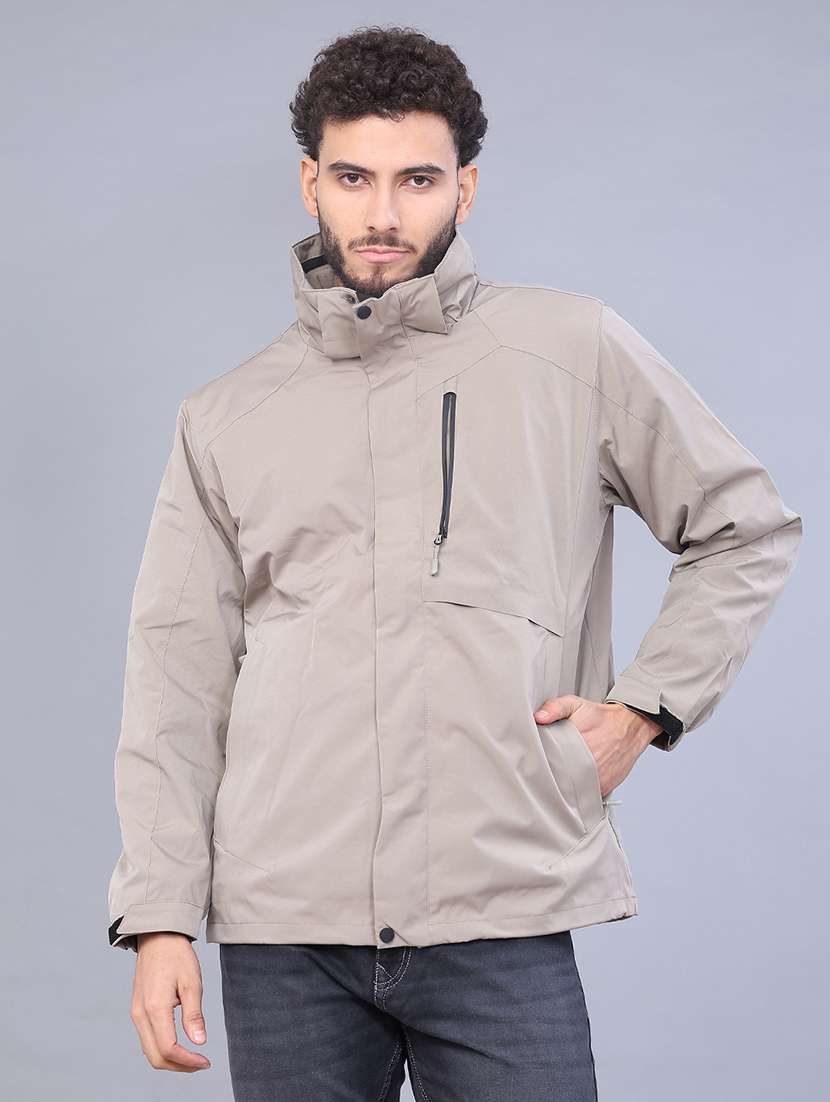 men solid long sleeve lightweight bomber jacket - 22077596 -  Standard Image - 1