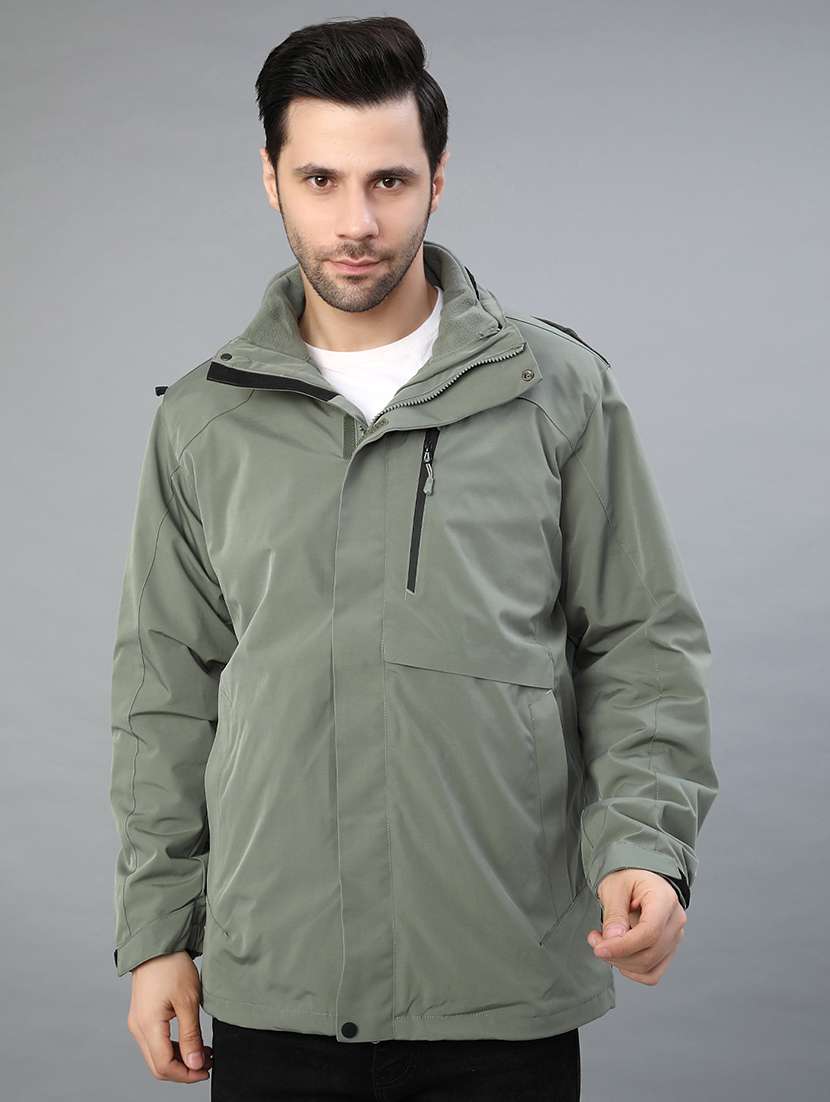 men solid long sleeve lightweight bomber jacket - 22077598 -  Standard Image - 1