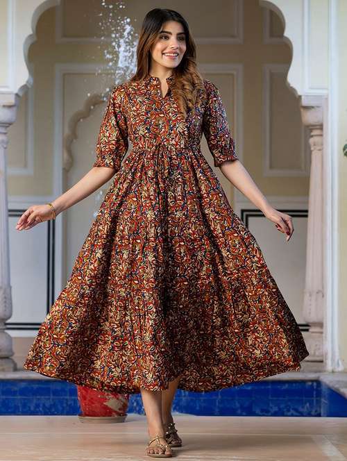 green emerald velvet dress Buy Indo-Western Outfit