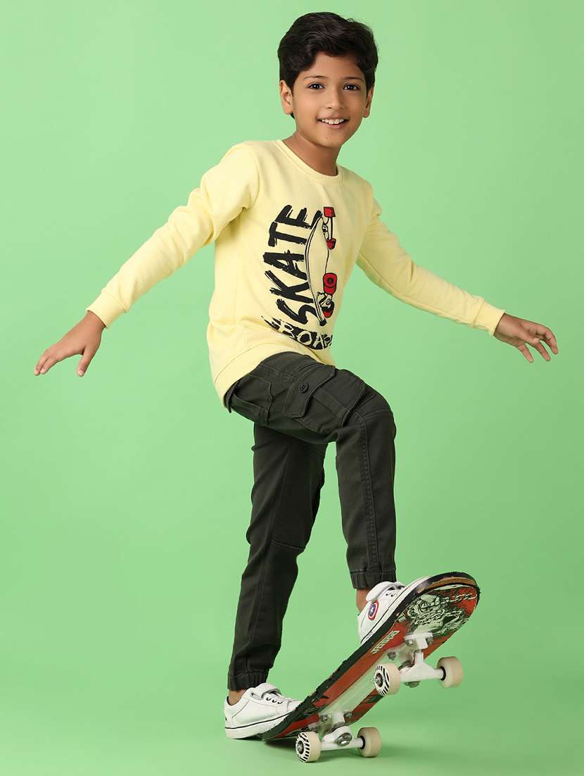 boys printed long sleeve sweatshirt - 22077734 -  Standard Image - 4