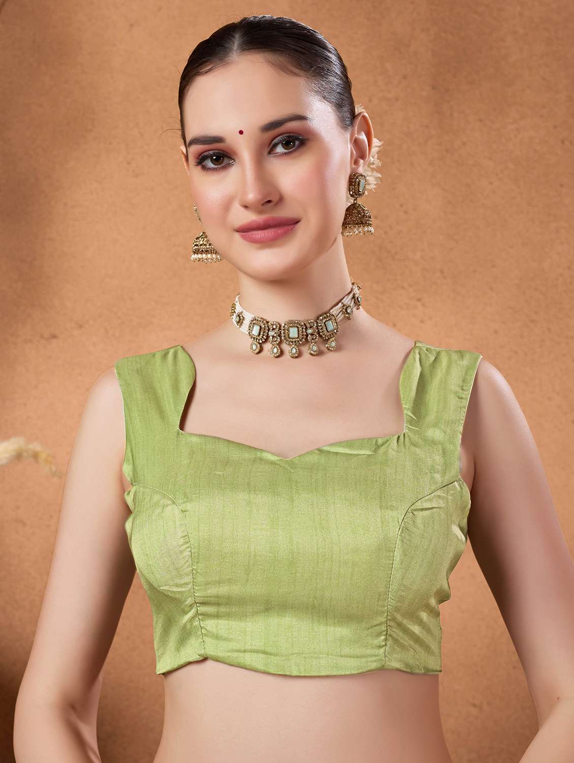 women floral printed ready to wear saree with blouse - 22078213 -  Standard Image - 4