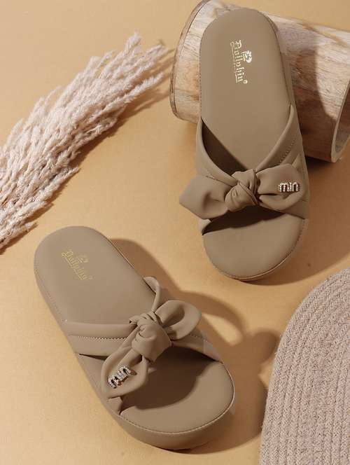 women solid slip on wedges - 22078315 -  Standard Image - 0