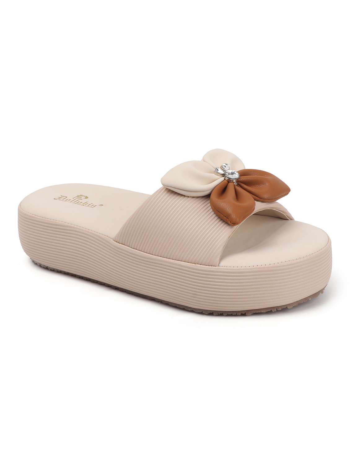 women solid slip on wedges - 22078317 - Standard Image - 4
