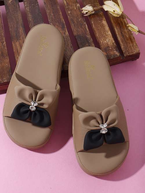 women solid slip on wedges - 22078318 -  Standard Image - 0