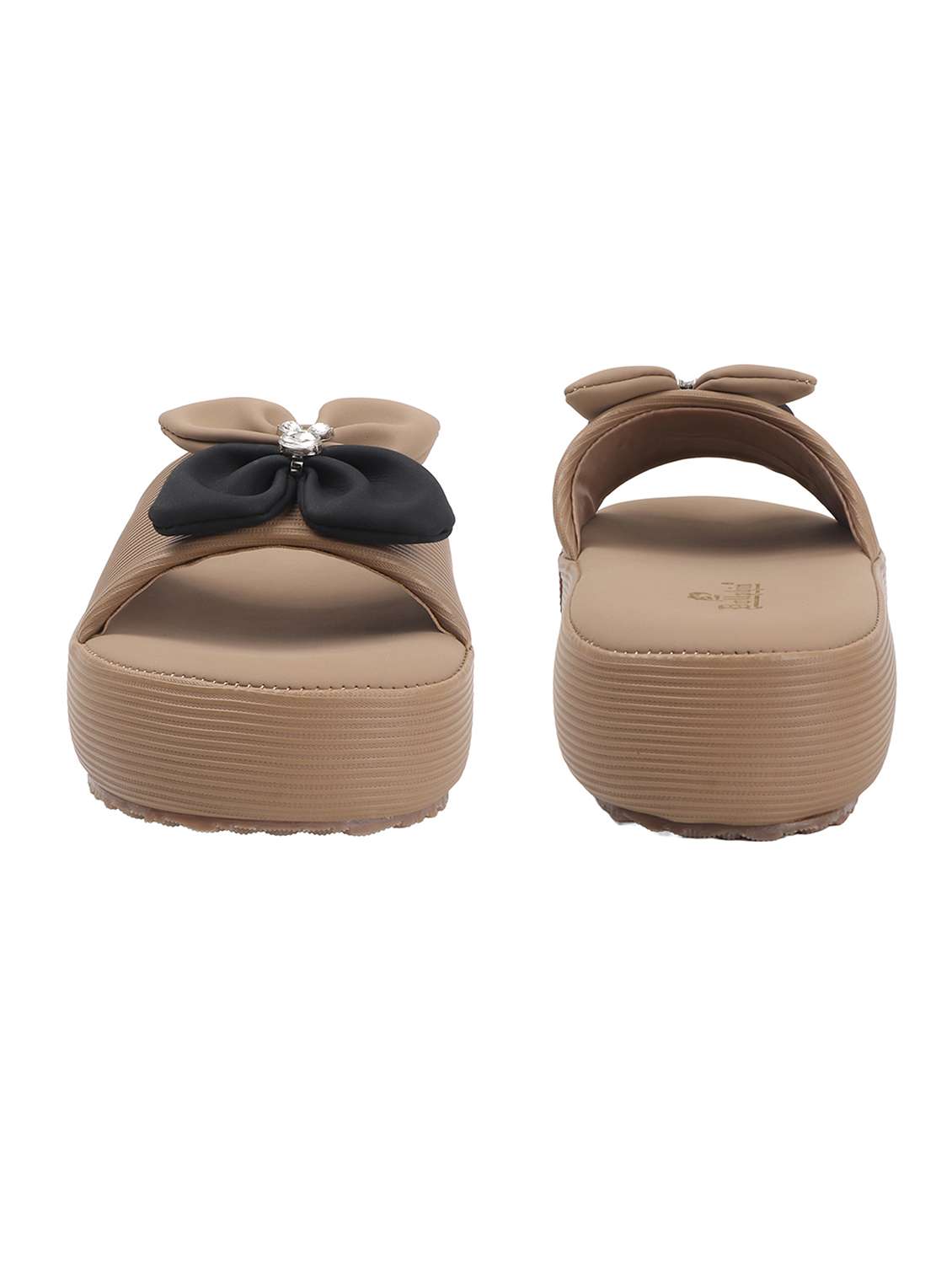 women solid slip on wedges - 22078318 - Standard Image - 4