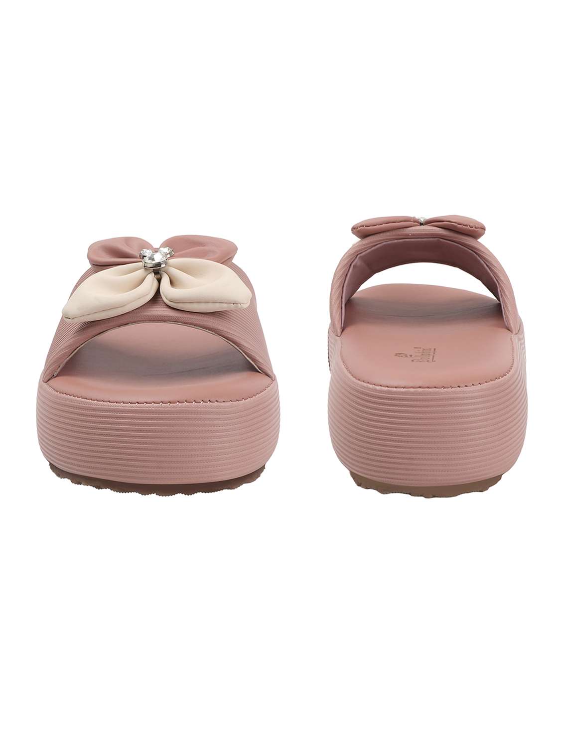 women solid slip on wedges - 22078319 - Standard Image - 4