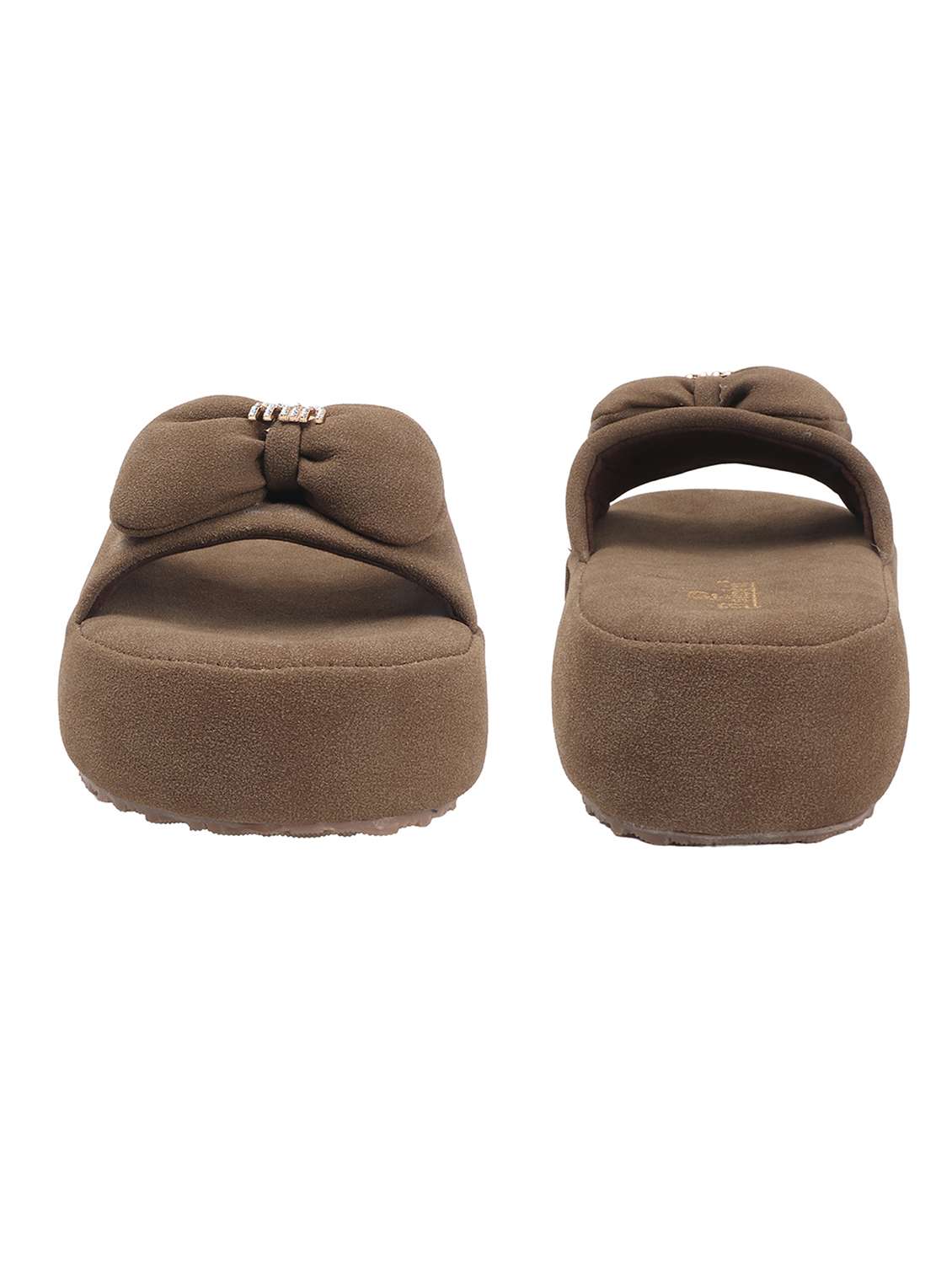 women solid slip on wedges - 22078326 - Standard Image - 4