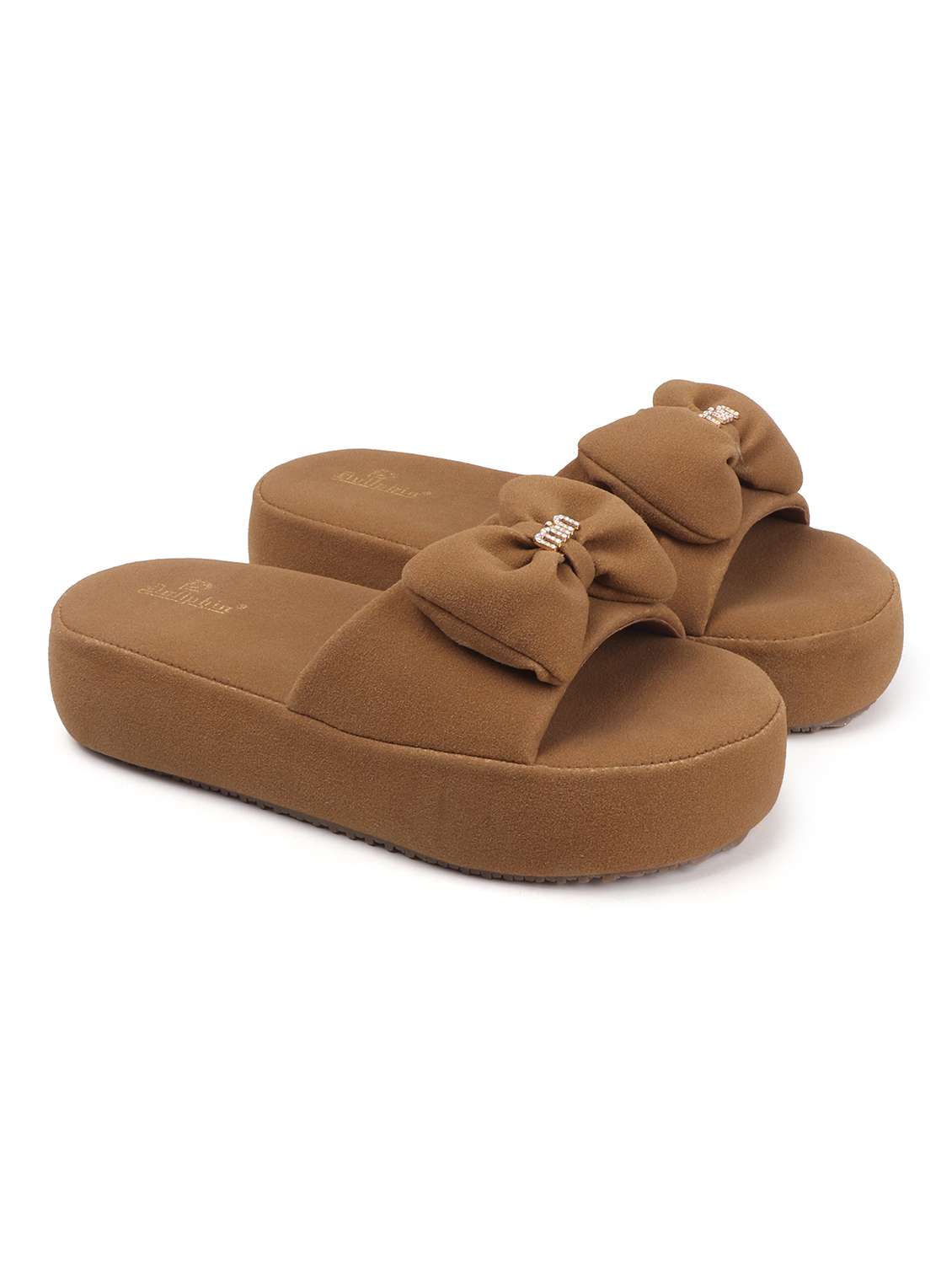 women solid slip on wedges - 22078328 - Standard Image - 4