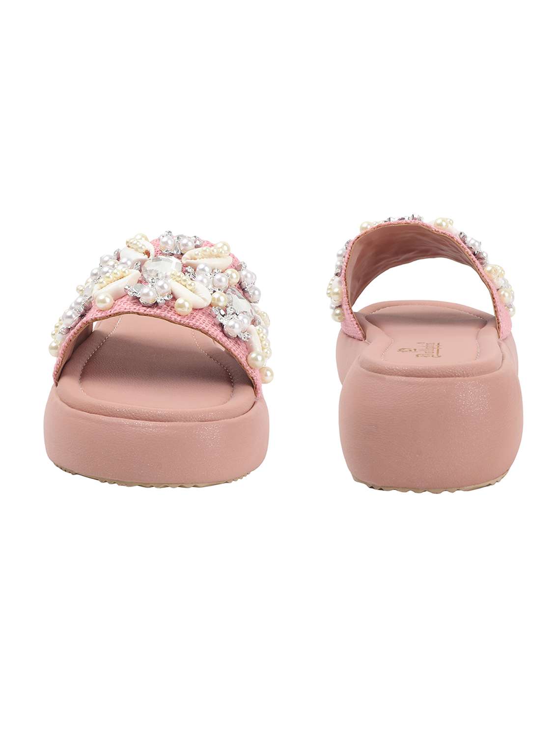 women embellished slip on wedge - 22078349 - Standard Image - 4